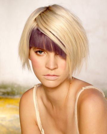 short angled hairstyles. Cool hot short haircuts for