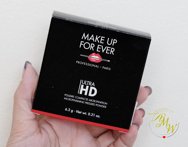 a photo of Make Up For Ever Ultra HD Microfinishing Pressed Powder Review by Askmewhats Nikki Tiu