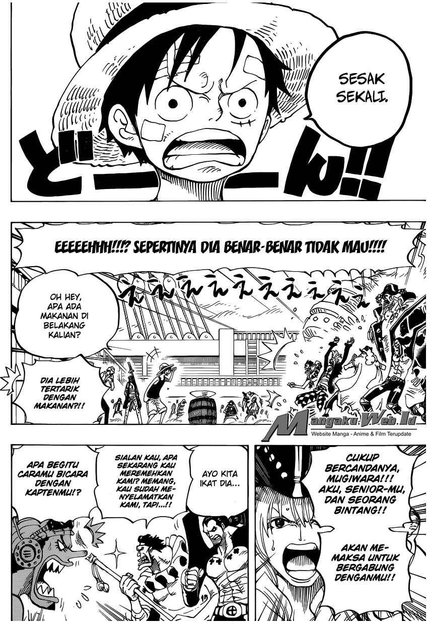 7 Momen Lucu Dari Komik One Piece Chapter 800 Ubah Dengan Bicara