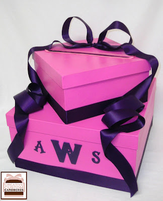 Personalized Wedding Card Box