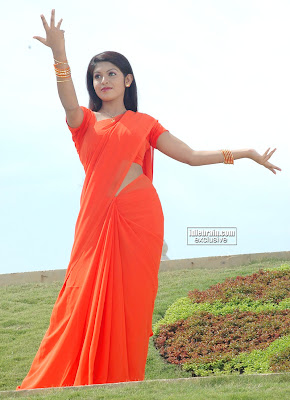 Spicy South MASALA Actress Pratishta Exposing Navel Pics In Saree and Other Dress Hot Gallery