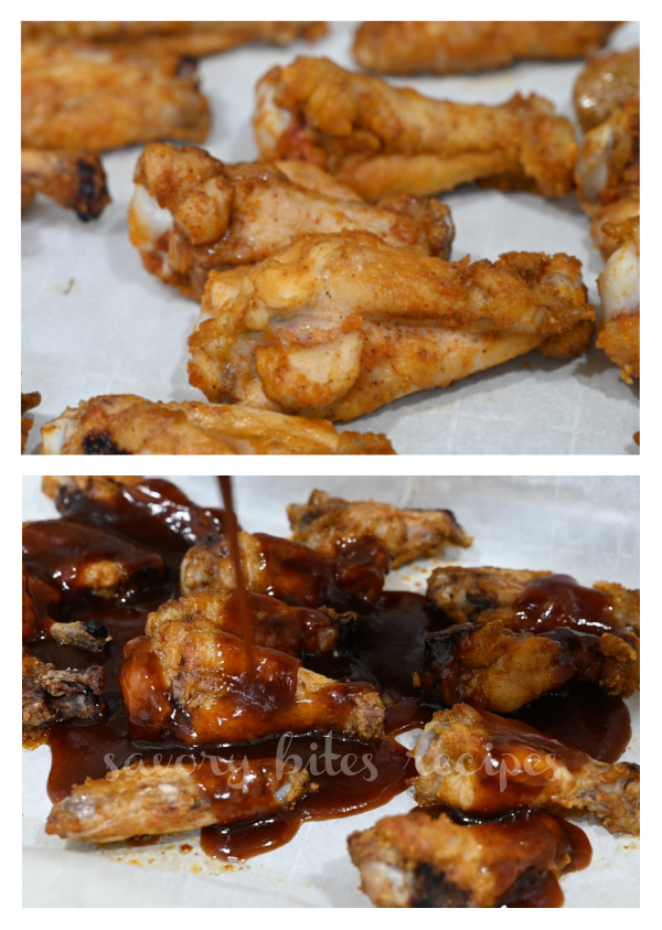 how  to make honey bbq wings recipe