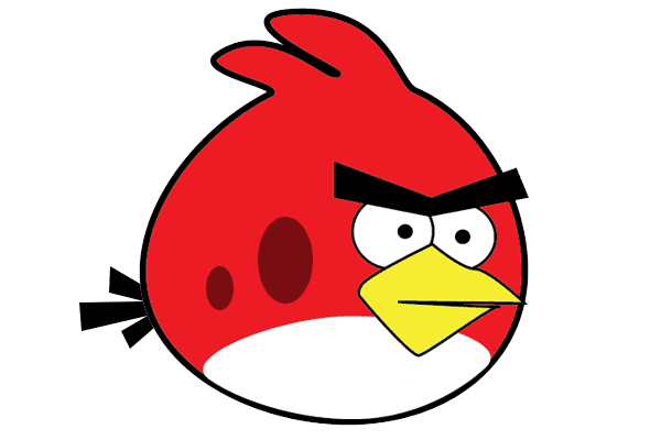 Red angry bird 