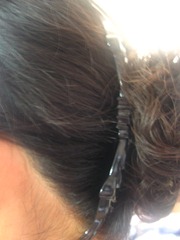 my magic comb for my bun, by bitsandtreats my magic comb for my bun, by bitsandtreats