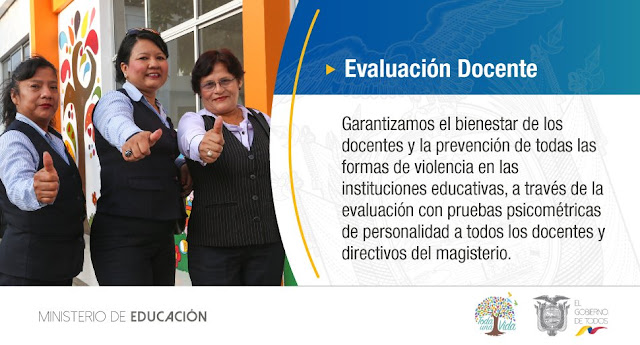 sicométricas de Personalidad a Todos los Docentes Ecuador Julio 2018 quiero ser maestro 