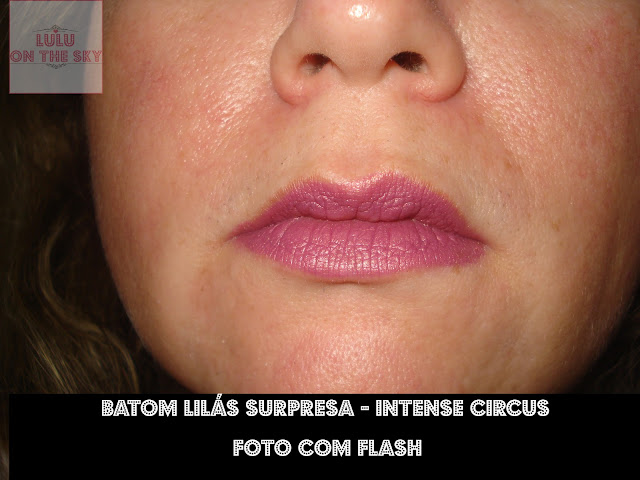 Batom Lilás Surpresa Intense Circus - O Boticário: Eu testei.