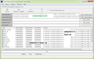 cara flash firmware lenovo A269i Via Usb