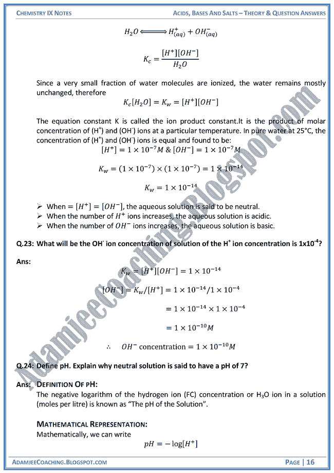 acids-bases-and-salts-theory-notes-and-question-answers-chemistry-ix