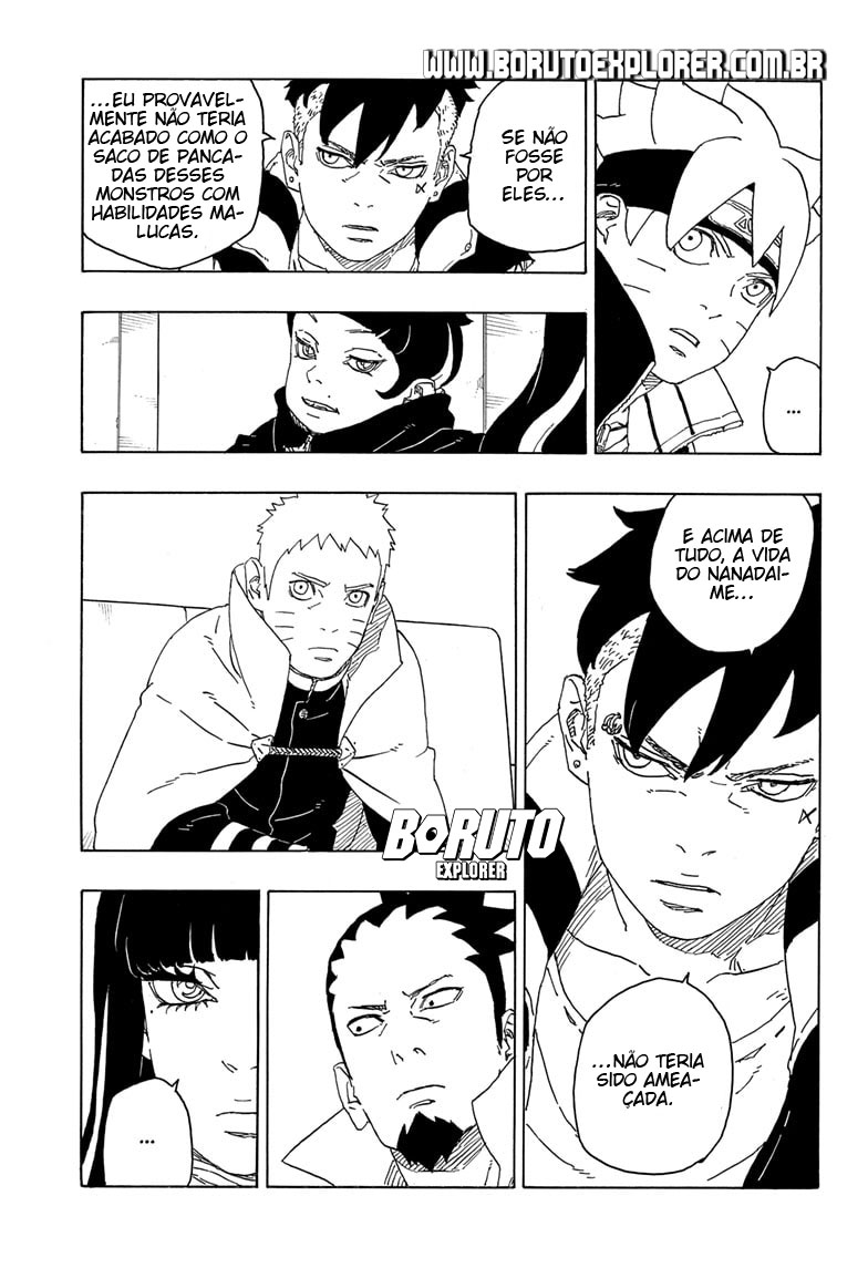 Boruto manga capítulo 76 007