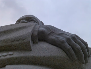 Stone of Hope mit Martin Luther King Jr. beim King Memorial in Washington D.C.