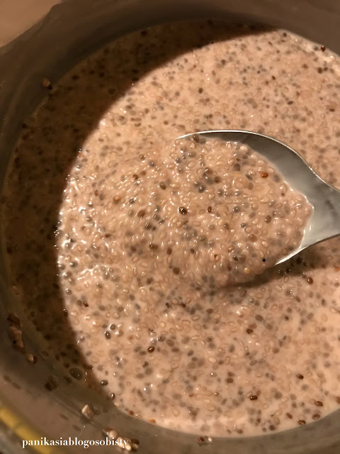 chia, pudding chia, szybka przekąska, zdrowa przekąska, drugie śniadanie, jak zrobić pudding chia