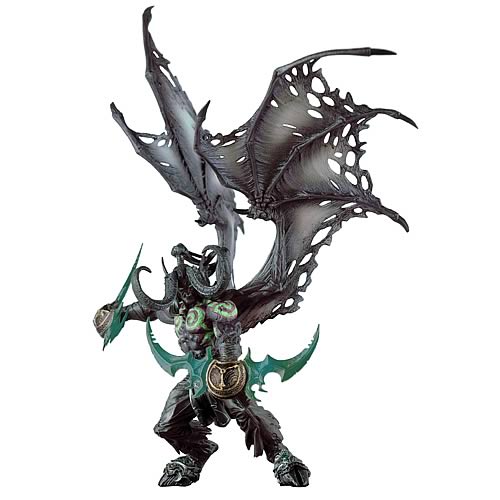 Jual World Of WarCraft 5 Illidian Demon Form deluxe figure boxset