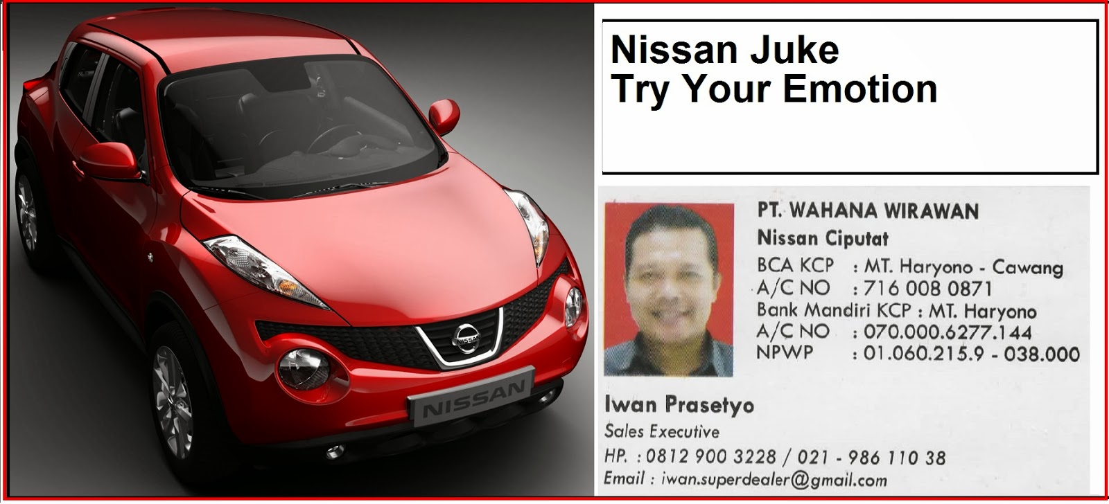 INFO PROMO DAN DAFTAR HARGA MOBIL BARU NISSAN JAKARTA - TEST DRIVE MOBIL NISSAN JUKE R 