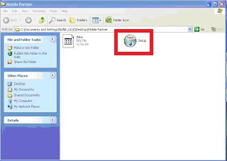 Cara Instal Software Mobile Partner 