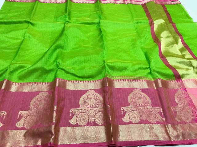 Pure Banarasi organsa sarees 