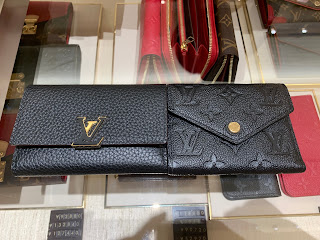 Louis Vuitton Capucines Compact and Victorine wallet