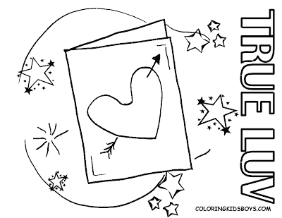 Valentine Coloring Pages