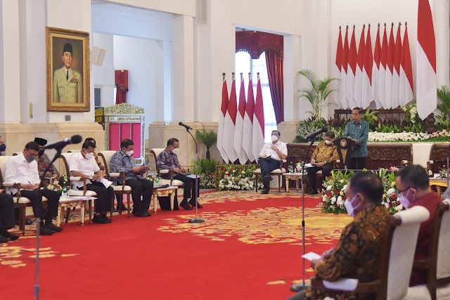 Presiden Jokowi Minta Maksimalkan BMKG Antisipasi Cuaca Ekstrim dan Krisis Pangan