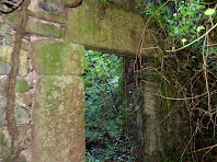 Porta d'entrada a la segona planta del primer Molí del Pla