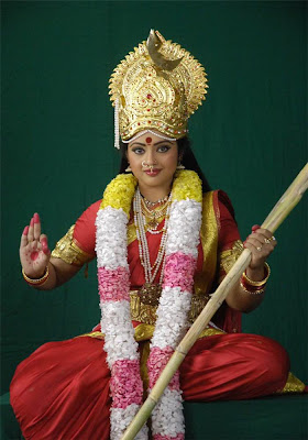 Actress Meena In Vengamamba 
