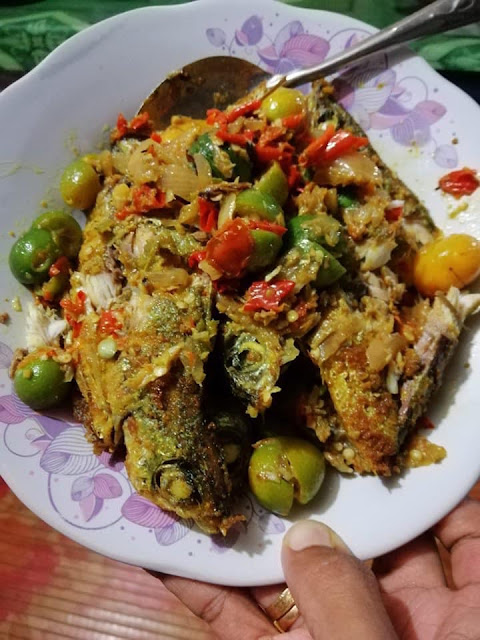 Resepi Lauk Ikan Selar - Pewarna g