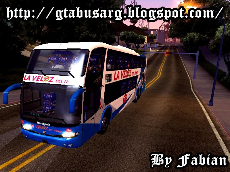 GTA Bus Argentina: Marcopolo Paradiso 1800 DD G6 "La Veloz 