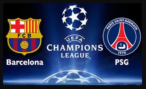 Prediksi Judi Bola Barcelona vs PSG 9 Maret 2017