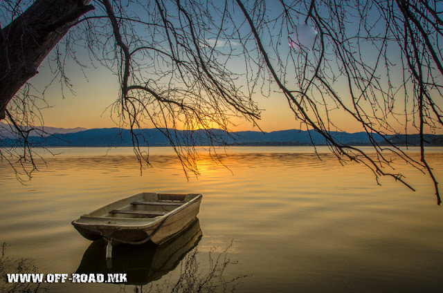 Lake Dojran, Macedonia - Sunrise scene