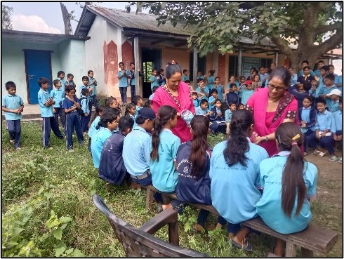 विद्यालयको शुक्रबारे अतिरिक्त क्रियाकलाप अन्तर्गत || मिमि २०८० -०६-१२ गते || संचालीत्त कार्यक्रम ||  हिन्जे शब्दावली अंग्रेजी प्रतियोगिता