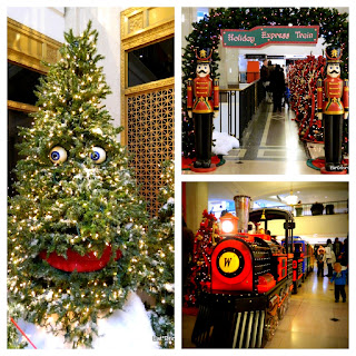 Bruce the Talking Spruce at Tower City in Cleveland Ohio