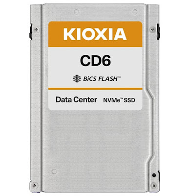 KIOXIA Introduces New Hardisk CD6 and CM6 Series with PCIe 4.0 Standard