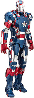 Movie Masterpiece DIECAST "Iron Man 3" 1/6 Scale Action Figure Iron Patriot by HOT TOYS