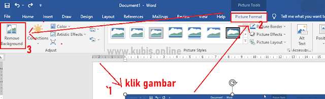 2 Cara Menghapus Background Gambar Di Word