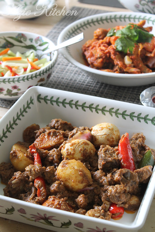 Beriani Daging Kambing - Azie Kitchen