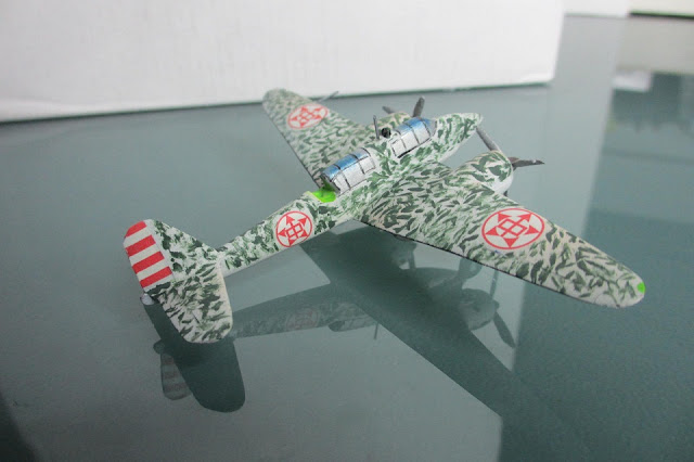 1/144 Kawasaki Ki-45 Toryu Nick diecast metal aircraft miniature