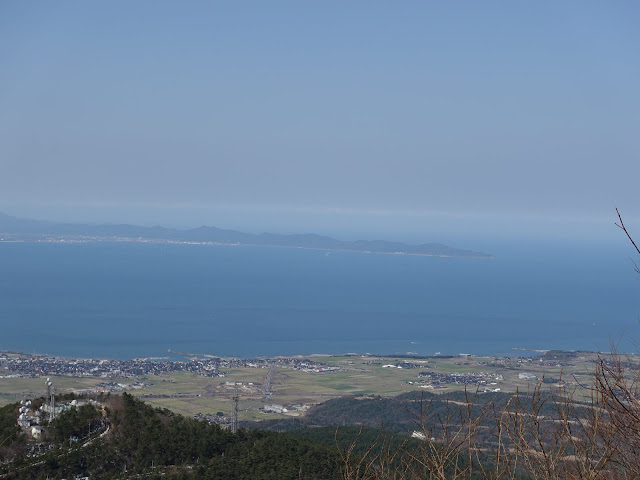 孝霊山　山頂からの風景