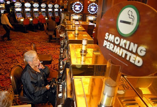 smoking on casino