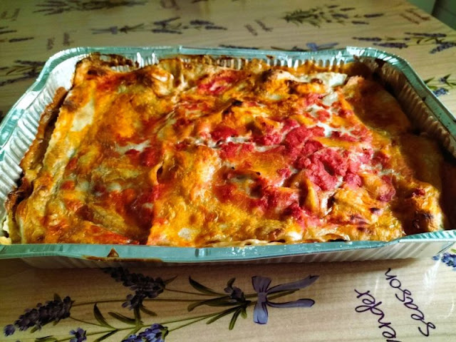 Lasagne vegane ragù seitan