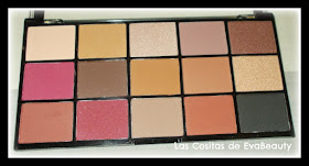 Review y Swatches Paleta sombras ojos Reloaded Iconic Vitality Makeup Revolution