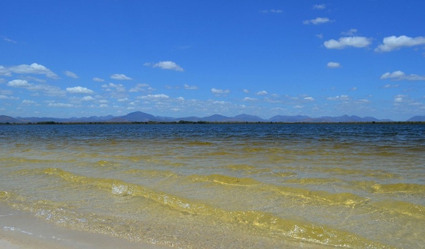 Lago Caracaranã - Normandia, Roraima, foto: Emily Costa/G1 RR