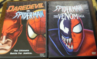 Daredevil vs Spider-Man and Spider-Man The Venom Saga DVDs