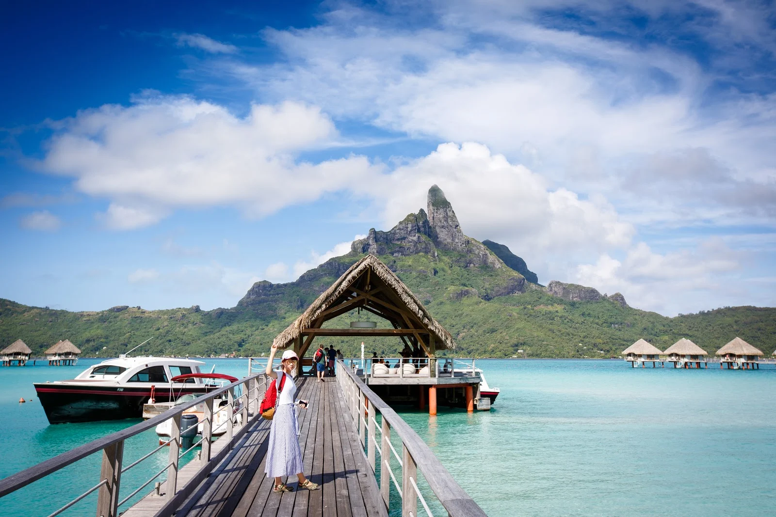 Le Meridien Bora Bora 艾美酒店的私人碼頭