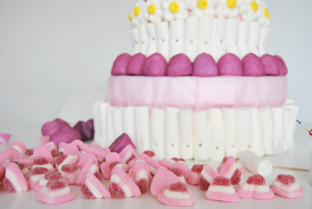 Tutorial tarta de chuches para boda