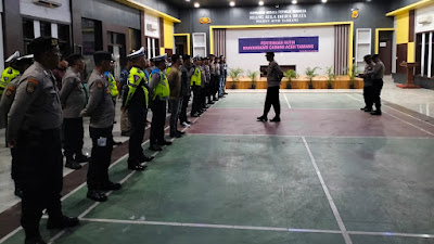 Jajaran Polres Aceh Tamiang Lakukan Patroli Rutin, Jelang Pemilu 2024