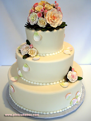 Spring Wedding Cake