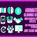 Animated Glowing Icons Pack For Video Editing download for Free.