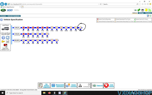 VXDIAG JLR Pathfinder V374 Offline 7
