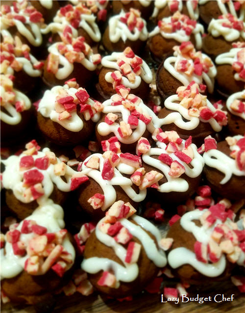 Christmas gingerbread ebleskiver ableskiver ebelskiver cake balls