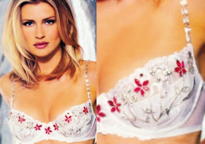 Daniela Pestova wearing Dream Angel Fantasy Bra