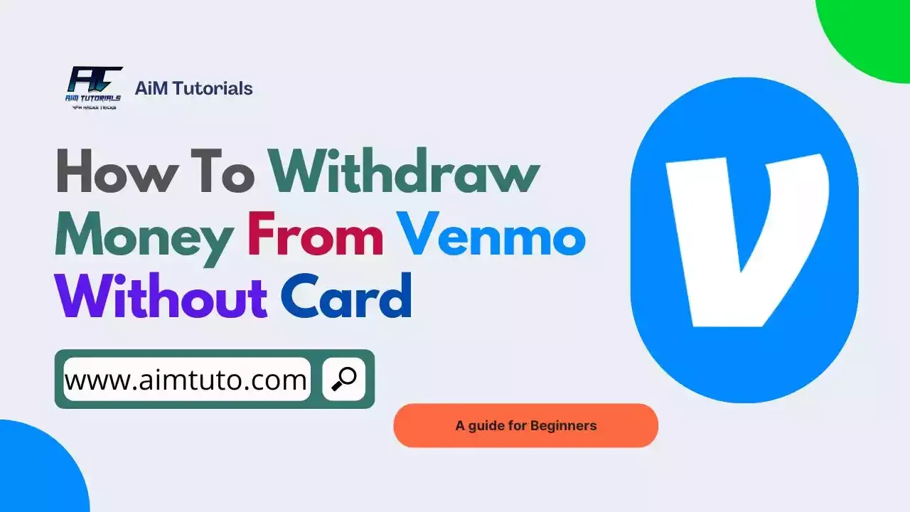 withdraw money from venmo without card